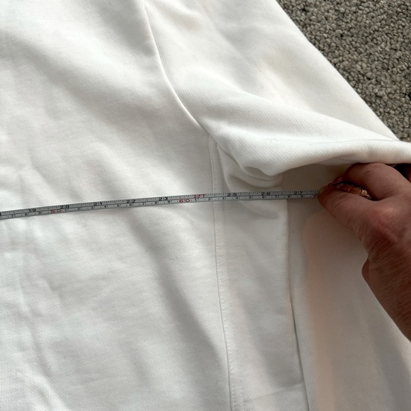 [STELLA MCCARTNEY FOR ADIDAS] Crewneck Sweatshirt French Terry White Size S NWOT - Picture 11 of 13